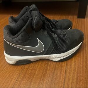 Nike Black and Gray High-Top Sneakers (Nike Air Visi Pro 5’s)